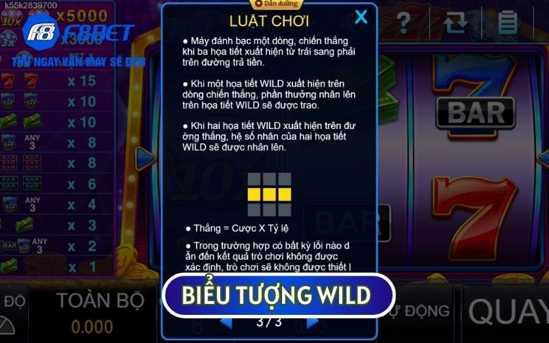 Biểu tượng Wild đóng một vai trò cực kỳ quan trọng không chỉ đối với game NỔ HŨ KIM CƯƠNG