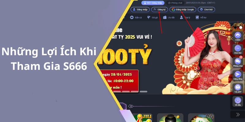 Những Lợi Ích Khi Tham Gia S666