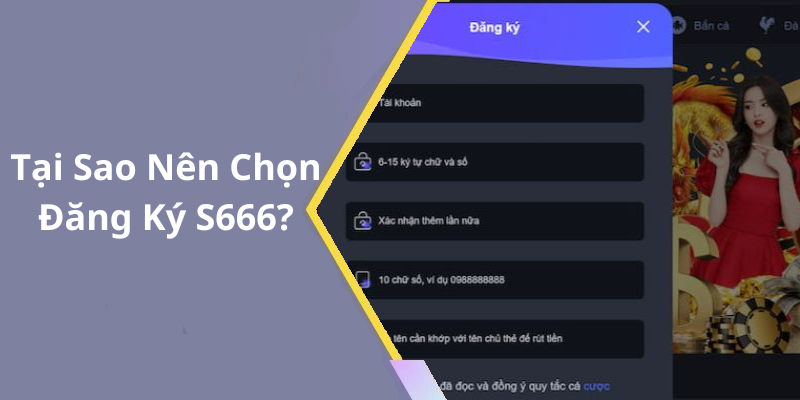 Tại Sao Nên Chọn Đăng Ký S666