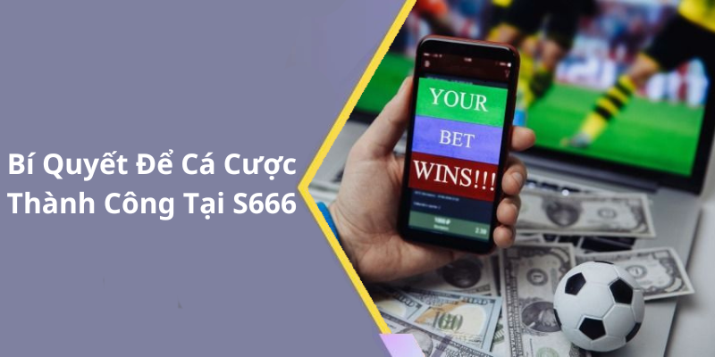 Bí Quyết Để Cá Cược Thành Công Tại S666 Trực tiếp kèo bóng đá