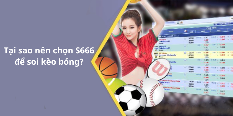 Tại sao nên chọn S666 để soi kèo bóng
